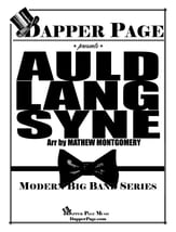 Auld Lang Syne Jazz Ensemble sheet music cover